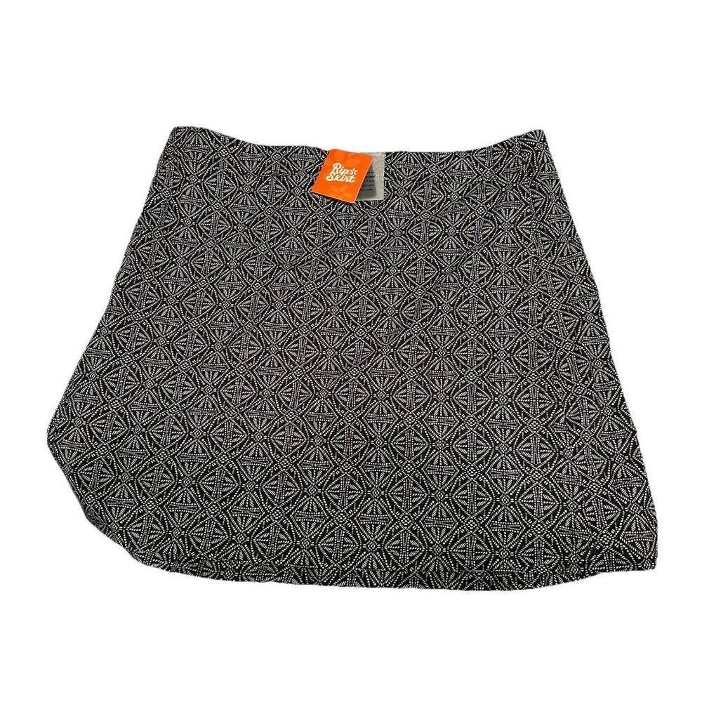 NWT RIP SKIRT Hawaii sz XL Ocean Wrap Swim Cover Skirt tropical Black